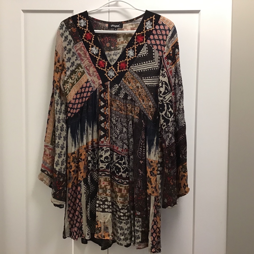 Lovely Papa Long Sleeved Dress